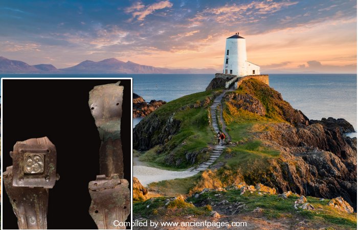 Roman Treasure Decorated With A Triskelion Symbol Found On The Isle Of Anglesey