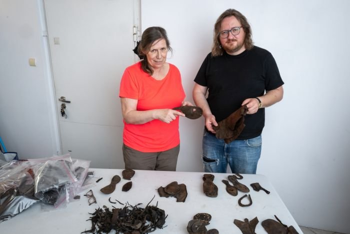 Unique Well-Preserved 16th-17th Century Fabrics And Shoes Found In Torun, Poland