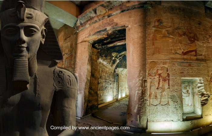 Sarcophagus Of Pharaoh Ramesses II Found In Abydos, Egypt