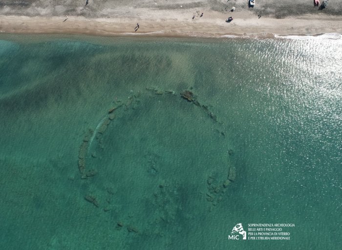 Submerged Roman Villa Discovered On The Coast Of Cerveteri, Italy