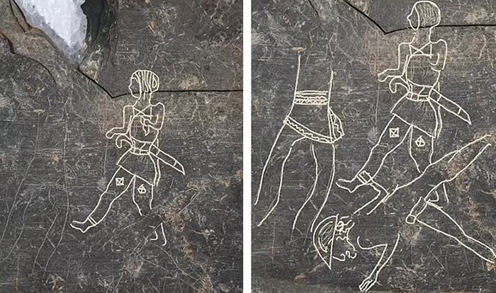 Ancient Tablet With Paleo-Hispanic Alphabet From The Mysterious Lost Tartessian Civilization
