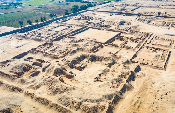 Human Remains And Ornaments Found In The Walled Complex Utzh An In Chan Chan, Peru