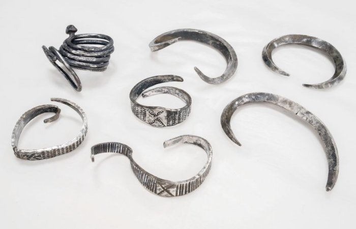 Student Finds Beautiful Viking Age Silver Hoard In Aarhus, Denmark