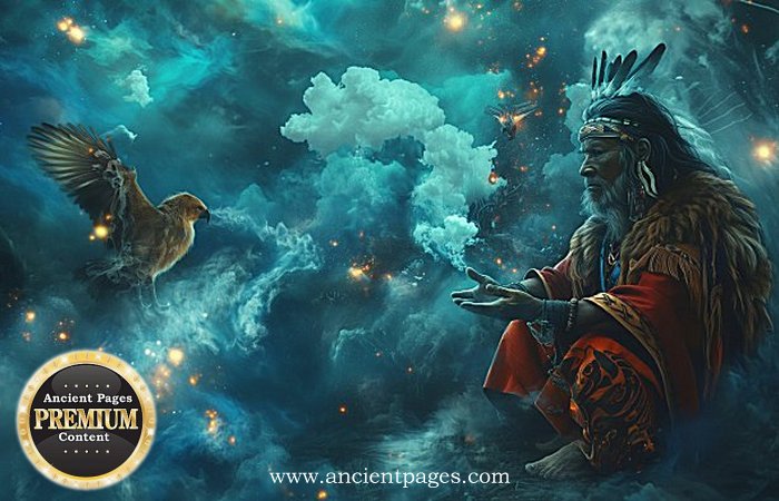 Michabo (Michabou) - Algonquins' Great Spirit With Power Over The Earth