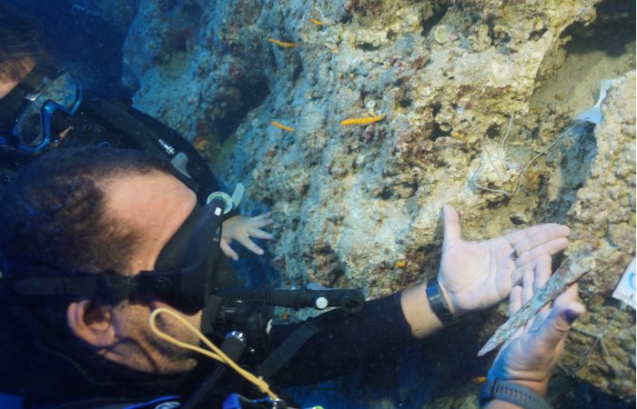 3,600-Year-Old Bronze Dagger Made By The Minoan Civilization Found On Ancient Shipwreck