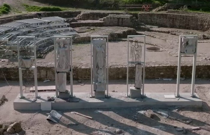 Huge, Stunning 2,000-Year-Old Marble Statues Restored In Ashkelon, Israel