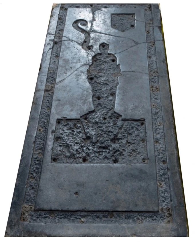 America's Oldest Tombstone: Jamestown's Black "Marble" Knight's Tombstone Was Imported From Belgium