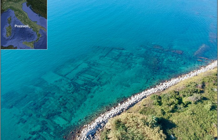 Suprising Discovery Of Nabataean Underwater Temple In Puteoli, Italy