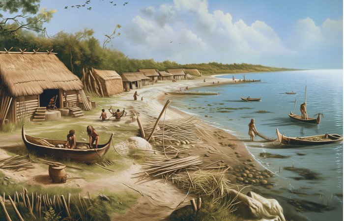 Pitted Ware Culture - Neolithic Scandinavians Used Skin Boats To Trade And Travel Across Large Distances