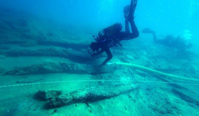 The 5th Century BC Gela II Wreck Linked To Orichalco Cargo Salvaged In Sicily