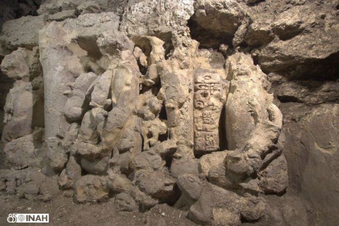 Powerful Ancient Maya Kaanu'l Dynasty And Their Intriguing Reliefs Of Mythical Animals And Celestial Ancestors In Quintana Roo, Mexico