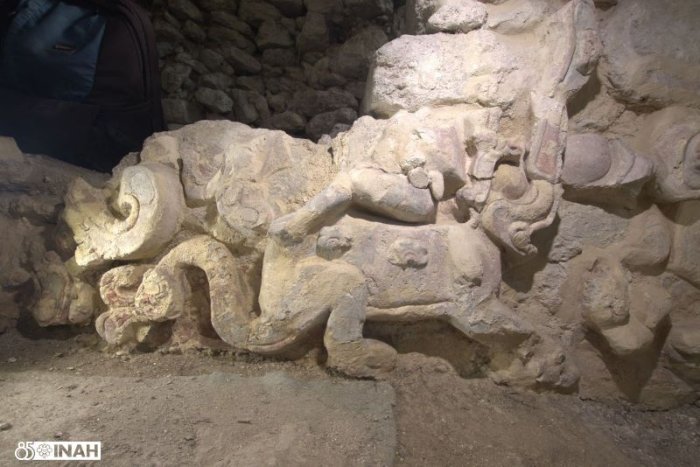 Powerful Ancient Maya Kaanu'l Dynasty And Their Intriguing Reliefs Of Mythical Animals And Celestial Ancestors In Quintana Roo, Mexico