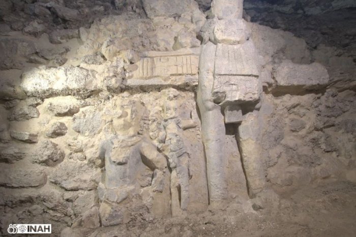 Powerful Ancient Maya Kaanu'l Dynasty And Their Intriguing Reliefs Of Mythical Animals And Celestial Ancestors In Quintana Roo, Mexico