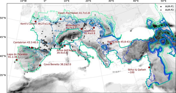 'Our Way Model' Reveals How First Anatomically Modern Humans Populated Europe