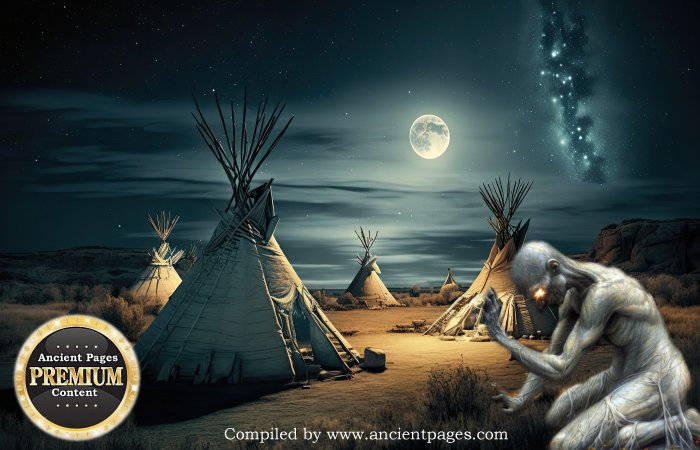 Native Americans' Unexplained Encounter With A Strange Underground Humanoid 500 Years Ago - Who Was This Being?