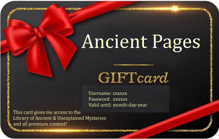 Ancient Pages Gift Card