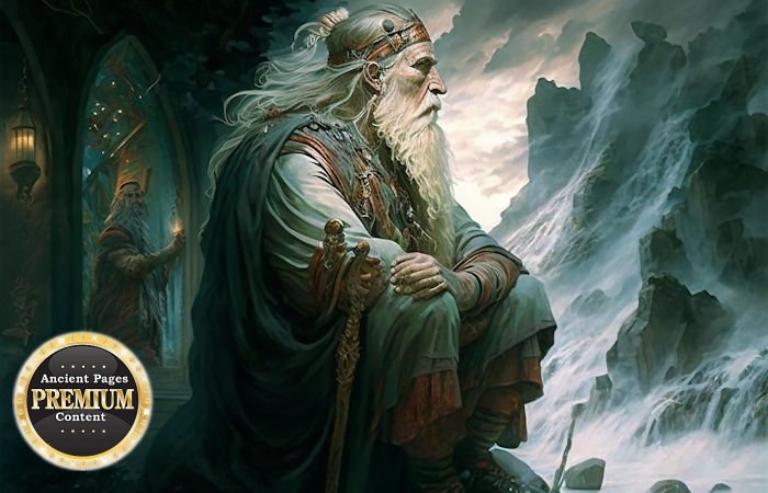 Norse God Hermod's Meeting With The Finnish Magician Rostioff And The Prophecy Of Vali
