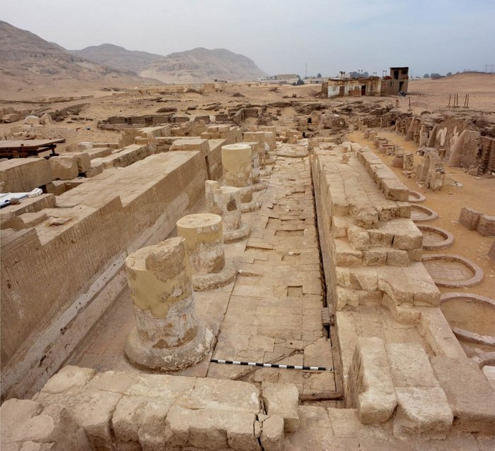 Is An Ancient Temple Dedicated To The Lioness Goddess Repit Hidden In The Cliffs Of Athribis?