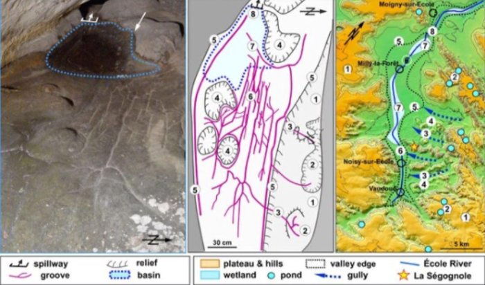 Ingenious Paleolithic 3D Map Was Discovered In The Ségognole 3 Cave South Of Paris, France