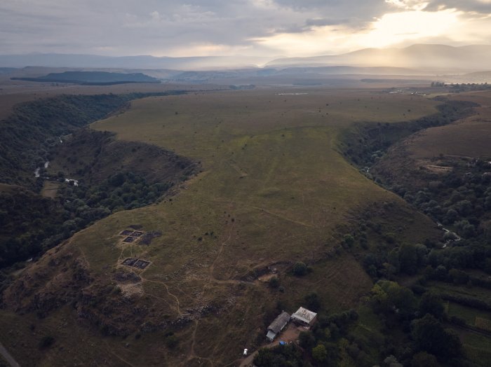 Drones Discover A 3,000-Year-Old 'Mega Fortress' Dmanisis Gora In The Caucasus Mountains