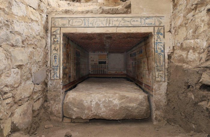 4,000-Year-Old Tomb Of Titi Nab Fu, Pharaoh's Doctor and ‘Magician' Unearthed In Saqqara