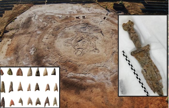 Impressive Copper Age 5,000-Year-Old Fortification With Concentric Walls, Bastions, A Shallow Grave With A Man Face Down And A Dagger - Unearthed