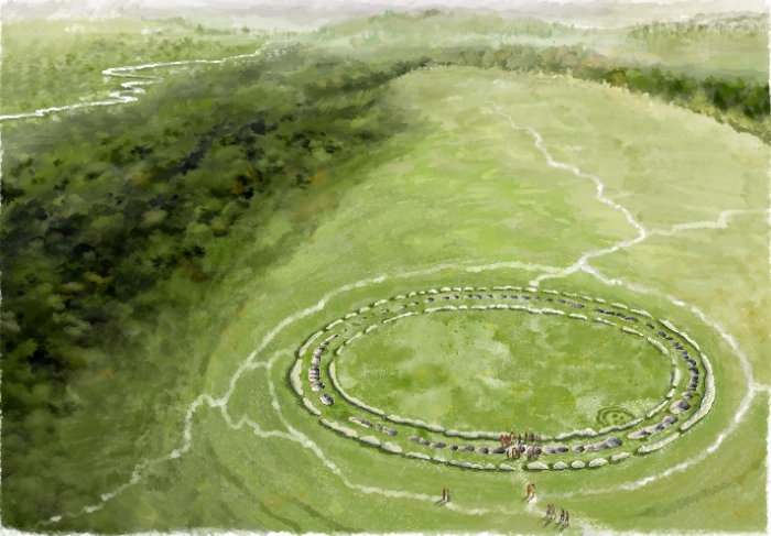 Ancient Burial Site Flagstones In Dorset Is Older Than Stonenge