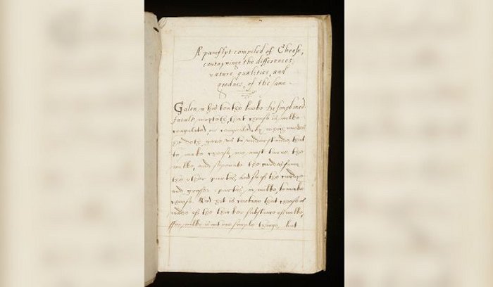 Oldest English Book On Cheese Reveals Some Suprising Secrets