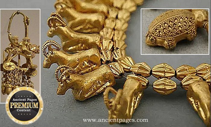 Gold Treasures From The Land Of Ancient Colchian Culture In Georgia