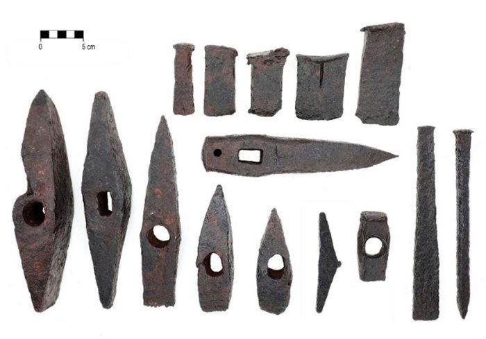 Rare Ancient Dacian Stonemason's Toolkit Discovered In Romanian Forest