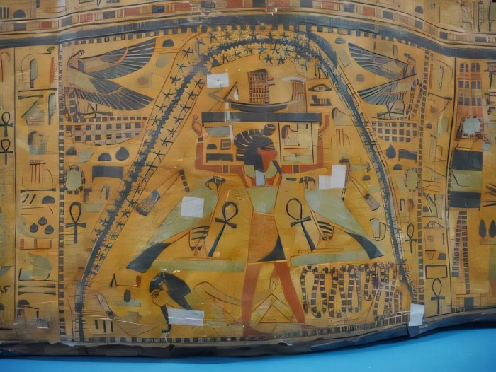 Ancient Egyptian Visual Depiction Of The Milky Way Discovered