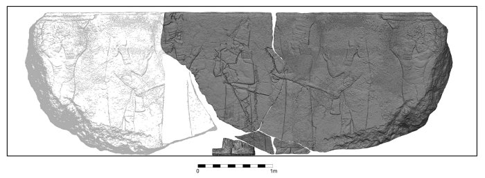 Extraordinary Find: Monumental Relief Of King Ashurbanipal And Deities Unearthed In Ancient City of Nineveh