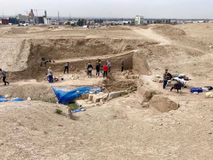 Extraordinary Find: Monumental Relief Of King Ashurbanipal And Deities Unearthed In Ancient City of Nineveh