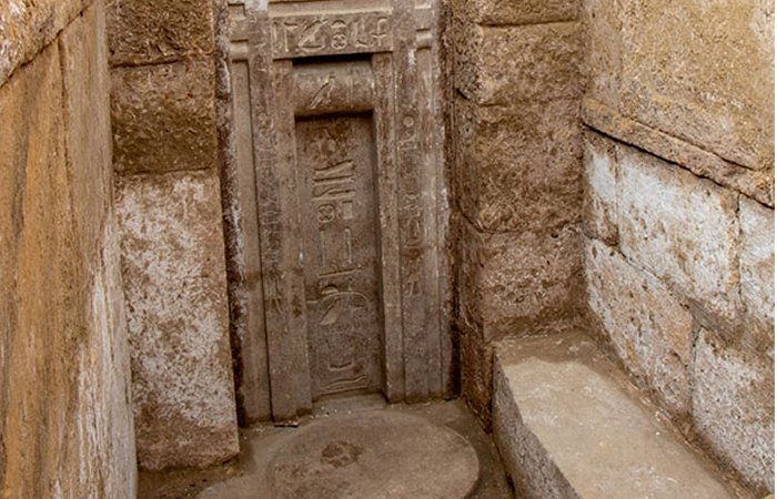 Ancient Tomb With A Massive False Door Belonging To Prince Waser-If-Re Unearthed In Saqqara, Egypt