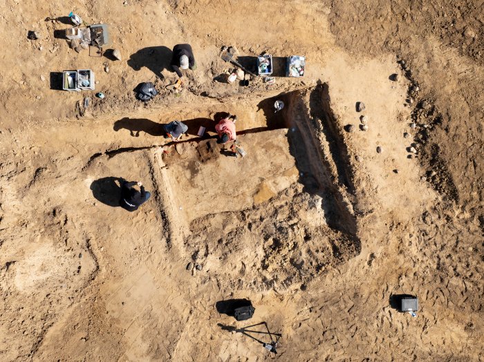 Viking Burial With An Unusual Box And Spectacular Grave Goods Found in Aarhus, Denmark