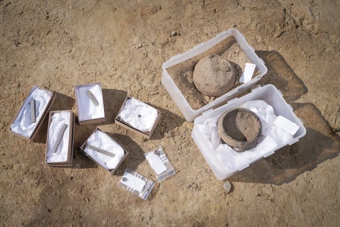 Viking Burial With An Unusual Box And Spectacular Grave Goods Found in Aarhus, Denmark