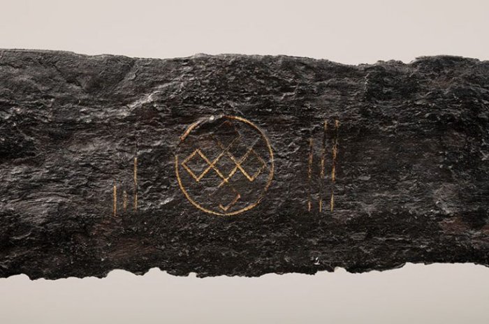 Intact 1,000-Year-Old Sword With A Viking And Christian Symbol Found In Dutch River