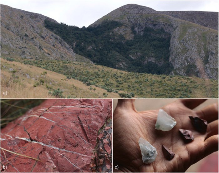 Stone Age Hunter-Gatherers Traveled Far And Wide To Find Tool Material In Striking Colors