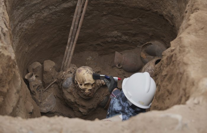 Pre-Incan Tombs Of The Chancay Culture Discovered In Lima, Peru