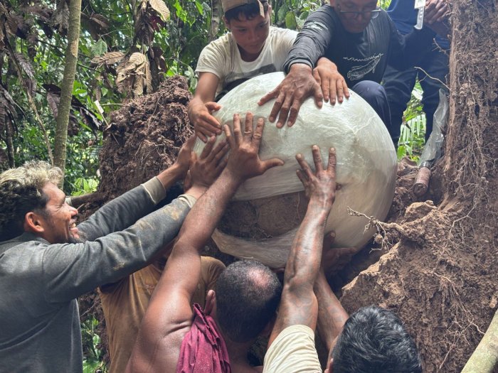 Giant Thousand-Year-Old Urns Discovered In The Amazon City Of Fonte Boa