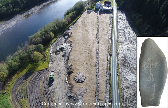 Unique 3,000-Year-Old Petroglyphs Found Buried By A Massive Landslide In Gauldal, Norway