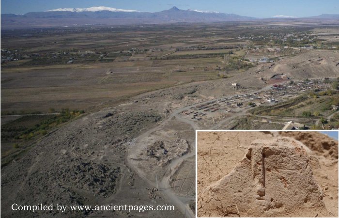 Unusual Ancient Figure Carved From Volcanic Tuff Unearthed In Argishtikhinili, The Fortified City Of The Kingdom Of Urartu