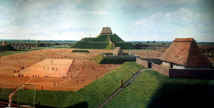Huge Mitchell's Log Reveals When The North American City Cahokia Experienced Political And Economic Zenith