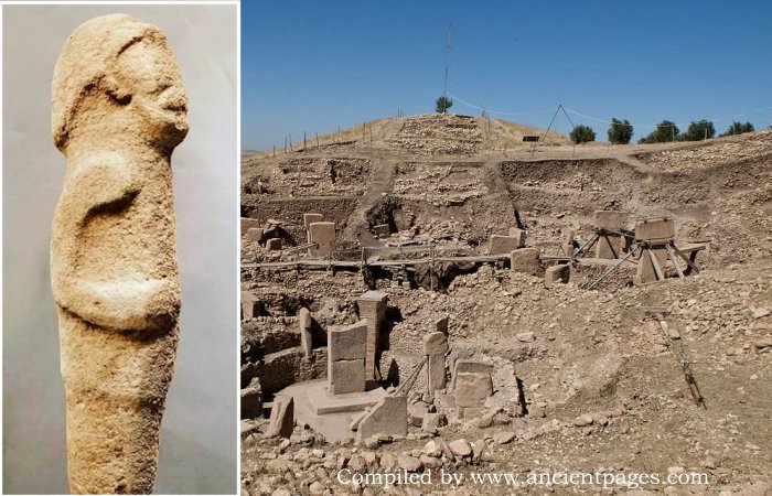 Unique Ancient Human Statue Found Embedded In A Wall At Göbekli Tepe