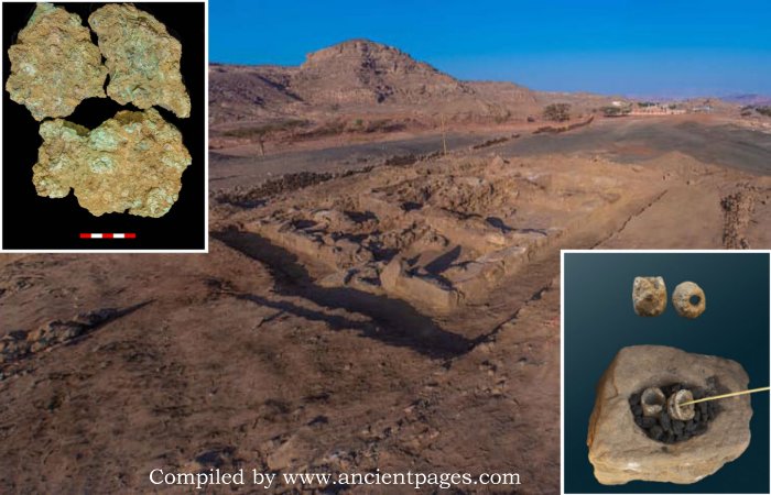 Ancient Egyptian Copper Smelting Workshop Discovered At Wadi El-Nasab In South Sinai