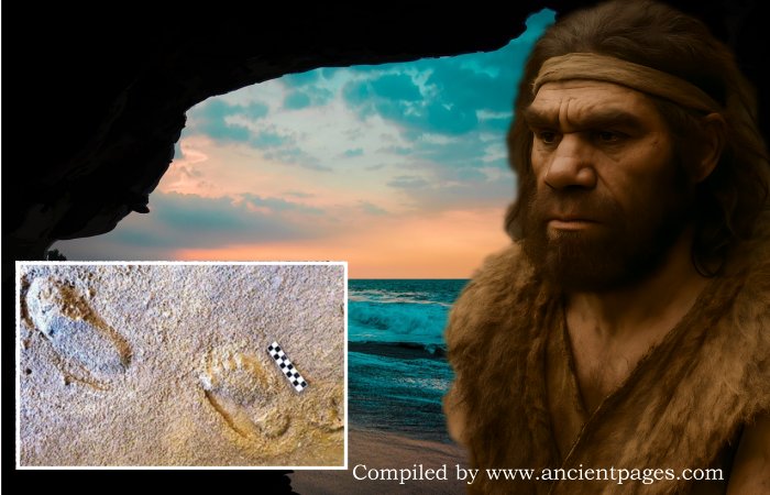 80,000-Year-Old Neanderthal Footprints Discovered On The Algarve Coast In Portugal