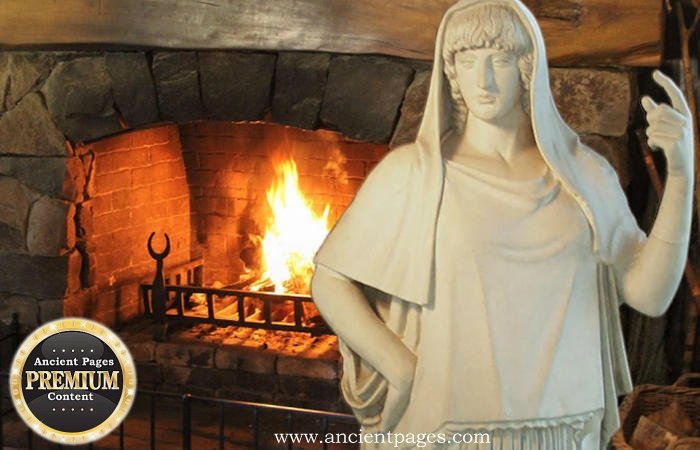 Goddess Hestia Who Needed No Temples Or Altars But Whose “Eternal Fire” Was Never Allowed To Fade