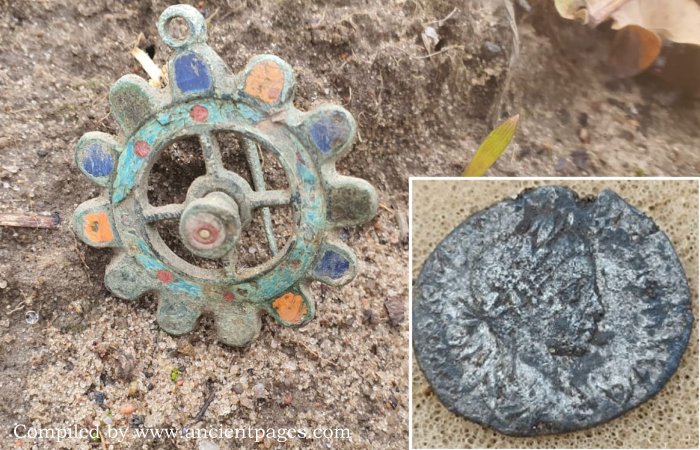 Unique Ancient Fibula Of The Wielbark Culture And Roman, Scythian Artifacts Discovered Near Grudziadz, Poland
