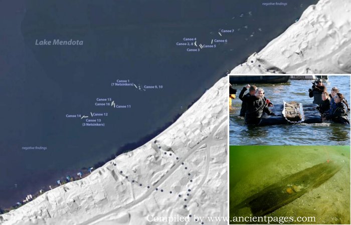 Lake Mendota's Submerged Canoes Predate The Egyptian Giza Pyramids - Why Are The Vessel Underwater?