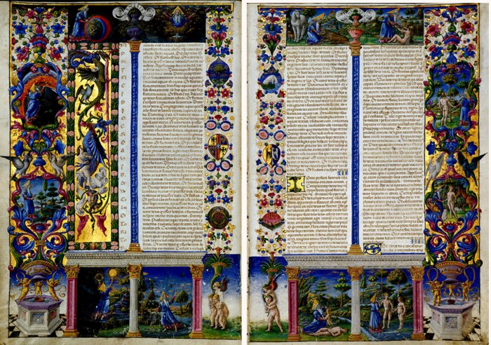 Unique Chance To See The Bible Of Borso d'Este - Extraordinary Italian Renaissance Art Miniature Art